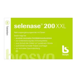 SELENASE 200 XXL tabletek, 90 szt