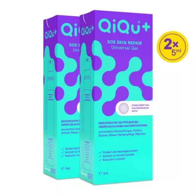 QiQu SOS SKIN REPAIR Żel uniwersalny (2x5 ml) QiQu SOS SKIN REPAIR Żel uniwersalny (2x5 ml)