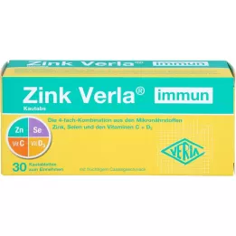 ZINK VERLA immunologiczne tabletki do żucia, 30 szt