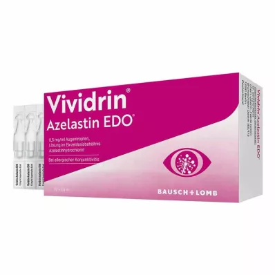 Vividrin® Azelastin EDO® Ostra pomoc na katar sienny i alergie, 20X0,6 ml Vividrin® Azelastin EDO® Ostra pomoc na katar sienny i alergie, 20X0,6 ml