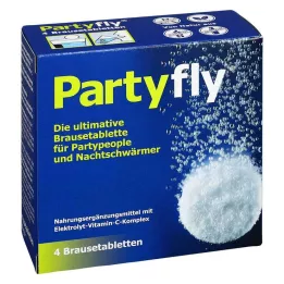 PARTYFLY Tabletki musujące, 4 szt