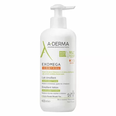 A-Derma Exomega Control mleczko nawilżające, 400 ml A-Derma Exomega Control mleczko nawilżające, 400 ml