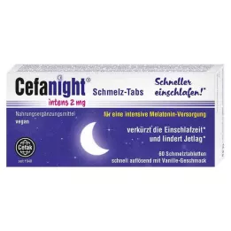 CEFANIGHT Intensywne tabletki emolium 2 mg, 60 szt