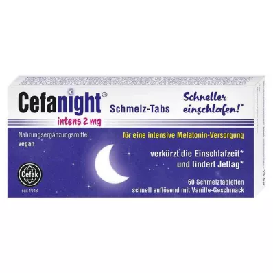 Cefanight intens 2 mg tabletki rozpuszczalne, 60 szt Cefanight intens 2 mg tabletki rozpuszczalne, 60 szt