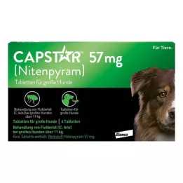 CAPSTAR 57 mg tabletki dla dużych psów, 1 szt