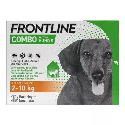 FRONTLINE COMBO na kleszcze, pchły u psów S (2 -10 kg), 6 sztuk
