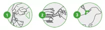 Instructions for use for FRONTLINE COMBO na kleszcze, pchły u psów XL (40-60 kg), 3 szt - 4