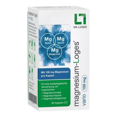 Magnez-Loges vario 100 mg kapsułki, 60 szt Magnez-Loges vario 100 mg kapsułki, 60 szt