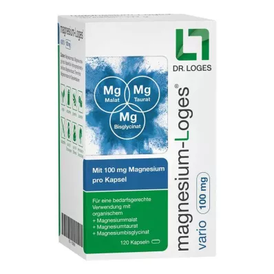 Magnez-Loges vario 100 mg kapsułki, 120 szt Magnez-Loges vario 100 mg kapsułki, 120 szt