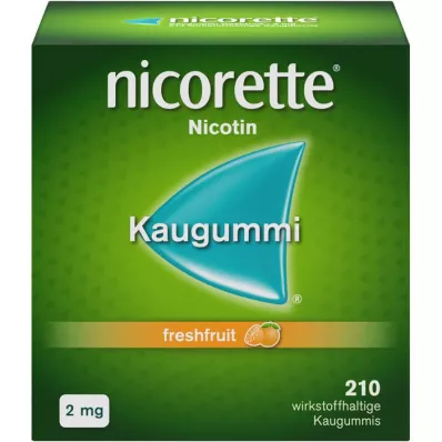NICORETTE 2 mg gumy do żucia ze świeżych owoców, 210 szt