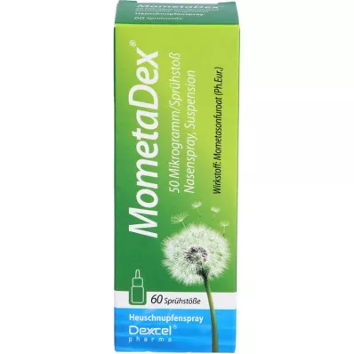 MOMETADEX 50 μg/spray zawiesina aerozolu do nosa 60 rozpyleń, 10 g