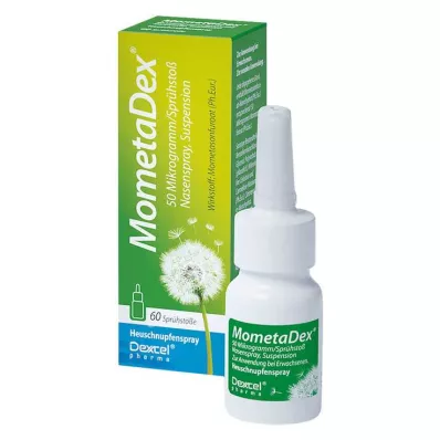 Mometadex 50 µg/spray aerozol do nosa, zawiesina, 10 g Mometadex 50 µg/spray aerozol do nosa, zawiesina, 10 g