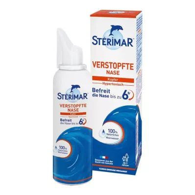 STÉRIMAR Zatkany nos spray do nosa 2 w 1 & Płukanie, 100 ml STÉRIMAR Zatkany nos spray do nosa 2 w 1 & Płukanie, 100 ml