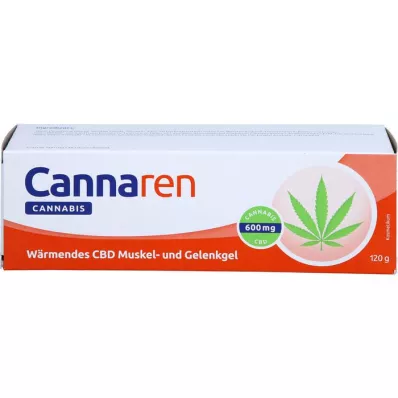 CANNAREN Konopie indyjskie CBD Żel, 120 g