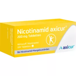 NICOTINAMID axicur 200 mg tabletki, 100 szt
