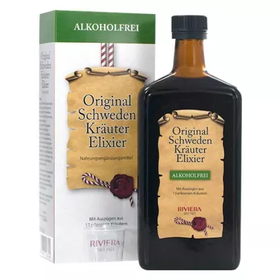 Riviera Oryginalny szwedzki eliksir ziołowy bezalkoholowy, 500 ml Riviera Oryginalny szwedzki eliksir ziołowy bezalkoholowy, 500 ml
