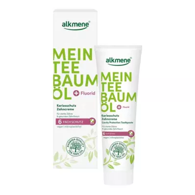 Alkmene My Tea Tree Pasta do zębów chroniąca przed próchnicą (100 ml) Alkmene My Tea Tree Pasta do zębów chroniąca przed próchnicą (100 ml)