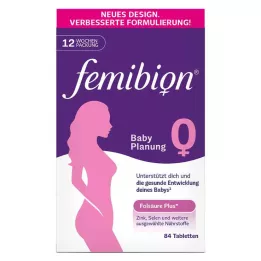 FEMIBION 0 tabletek do planowania dla niemowląt, 84 szt
