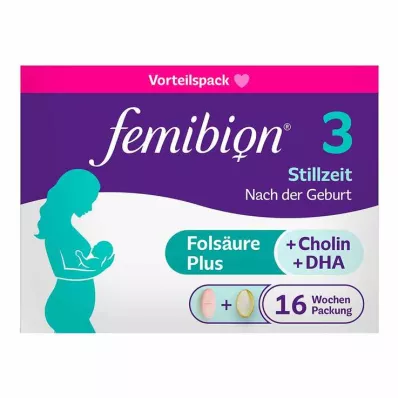 Zestaw do karmienia piersią Femibion 3, 2x112 szt