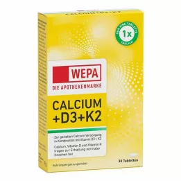 WEPA Tabletki Calcium+D3+K2, 30 szt