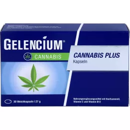 GELENCIUM Kapsułki Cannabis Plus, 30 kapsułek