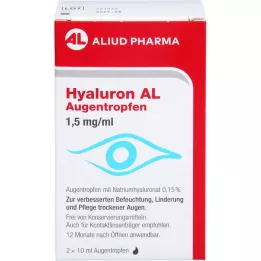 HYALURON AL Krople do oczu 1,5 mg/ml, 2 x 10 ml
