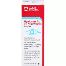 HYALURON AL Żelowe krople do oczu 3 mg/ml, 1 x 10 ml