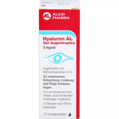 HYALURON AL Żelowe krople do oczu 3 mg/ml, 1 x 10 ml