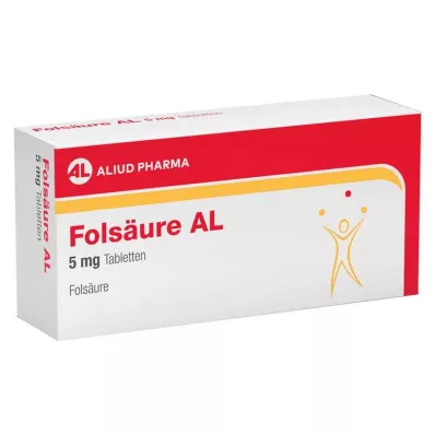 Kwas foliowy AL 5 mg tabletki, 50 szt Kwas foliowy AL 5 mg tabletki, 50 szt
