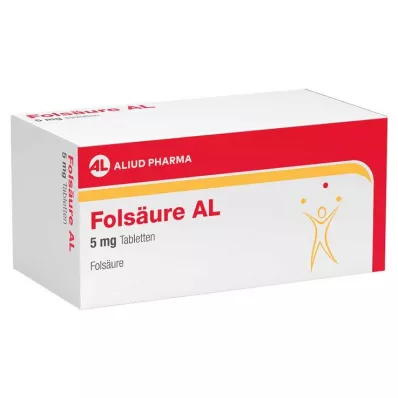 Kwas foliowy AL 5 mg tabletki, 100 sztuk