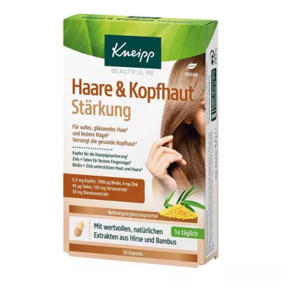 Kneipp Hair & Kapsułki wzmacniające skórę głowy, 30 szt Kneipp Hair & Kapsułki wzmacniające skórę głowy, 30 szt