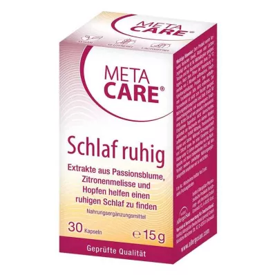 Kapsułki Meta Care Sleep Peacefully, 30 szt Kapsułki Meta Care Sleep Peacefully, 30 szt