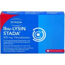 IBU-LYSIN STADA Tabletki powlekane 400 mg, 10 szt