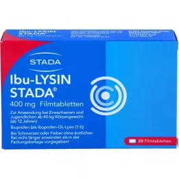 IBU-LYSIN STADA Tabletki powlekane 400 mg, 20 szt