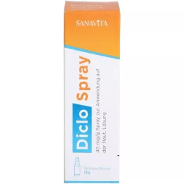 DICLOSPRAY 40 mg/g spray do stosowania na skórę, 25 g