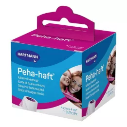 PEHA-HAFT Bandaż mocujący 4 cmx4 m, 1 szt