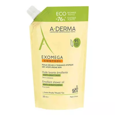 A-derma Exomega Control olejek pod prysznic uzupełniający (500 ml) A-derma Exomega Control olejek pod prysznic uzupełniający (500 ml)