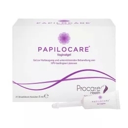 PAPILOCARE Żel dopochwowy, 21 x 5 ml