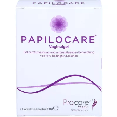 PAPILOCARE Żel dopochwowy, 7 x 5 ml