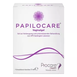 PAPILOCARE Żel dopochwowy, 7 x 5 ml