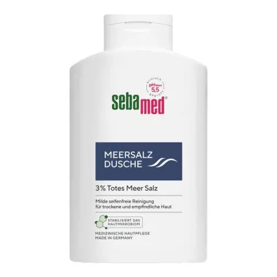 Sebamedowy prysznic z solą morską, 400 ml