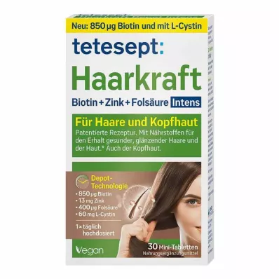 Tetesept Haarkraft Depot Intens tabletki, 30 szt Tetesept Haarkraft Depot Intens tabletki, 30 szt