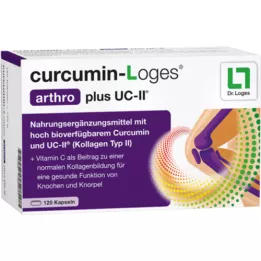 CURCUMIN-LOGES arthro plus UC-II kapsułki, 120 szt