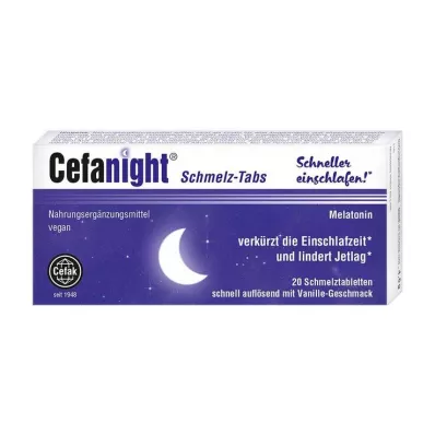 Tabletki rozpuszczające Cefanight, 20 szt Tabletki rozpuszczające Cefanight, 20 szt