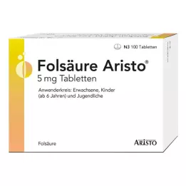 FOLSÄURE ARISTO Tabletki 5 mg, 100 szt