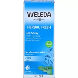 WELEDA Herbal Fresh Deo Spray Szałwia, 100 ml