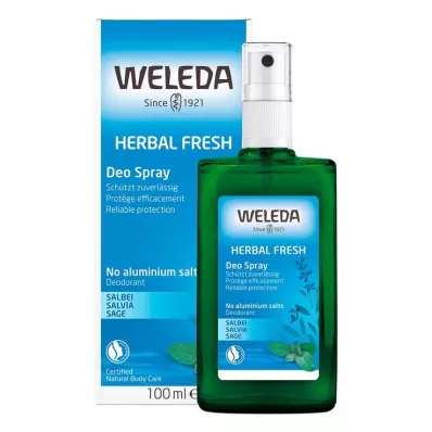 Weleda Herbal Fresh Dezodorant w sprayu z szałwią, 100 ml Weleda Herbal Fresh Dezodorant w sprayu z szałwią, 100 ml