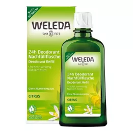 WELEDA Butelka uzupełniająca Citrus Fresh Deo Spray, 200 ml