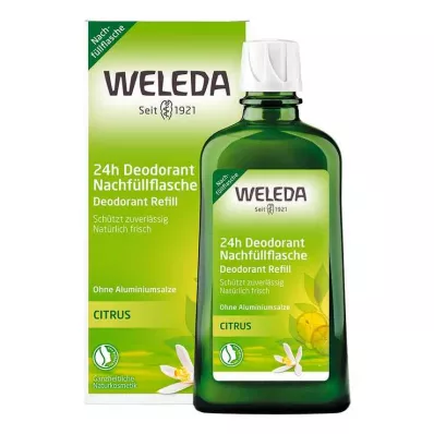 Butelka uzupełniająca Weleda Citrus Fresh Deo Spray, 200 ml Butelka uzupełniająca Weleda Citrus Fresh Deo Spray, 200 ml