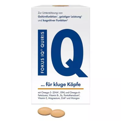 Focus IQ Kapsułki miękkie Quiris, 120 szt Focus IQ Kapsułki miękkie Quiris, 120 szt